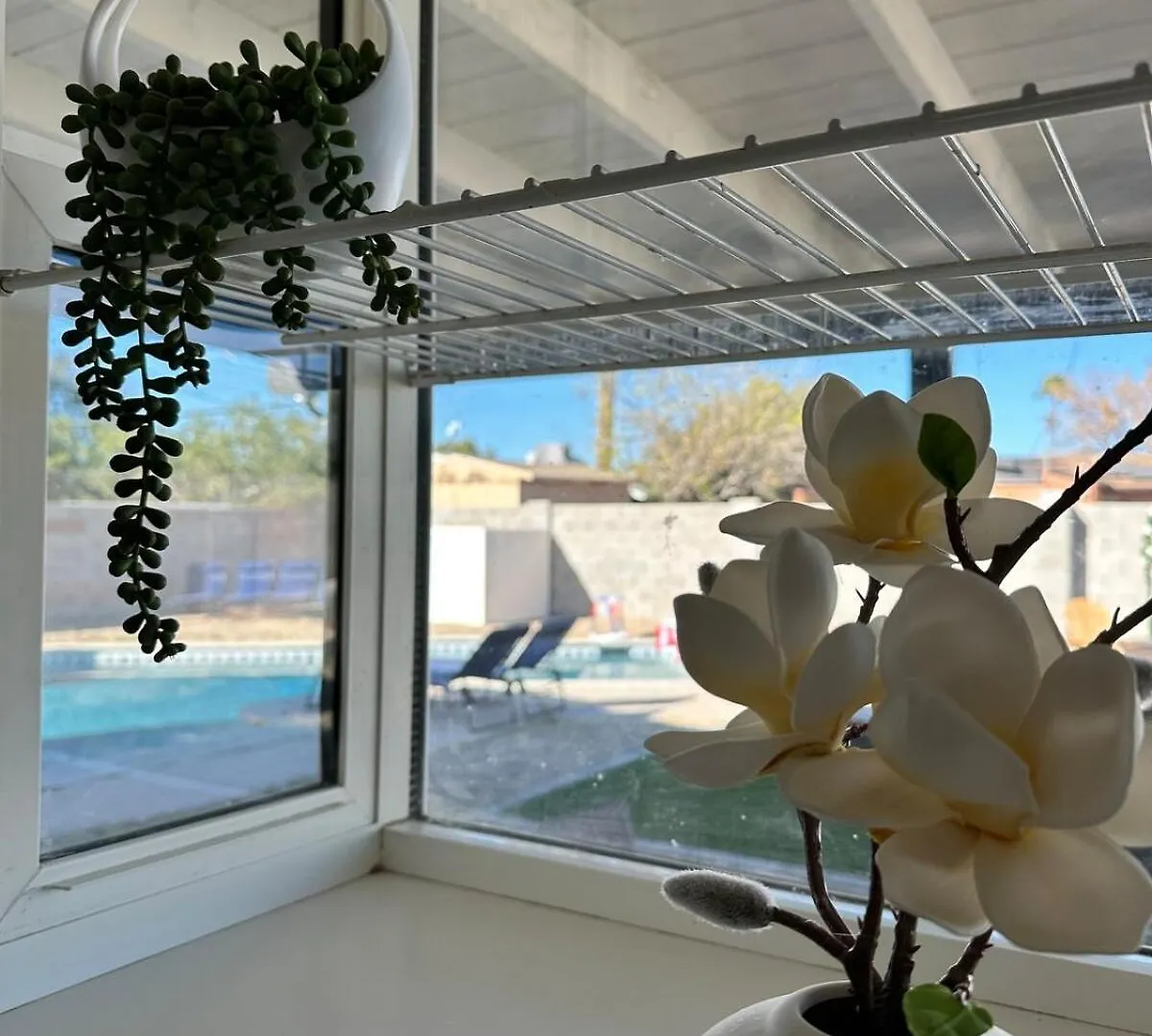 פיניקס Modern 4Br3Ba Home With Pool And Fire Pit בית נופש